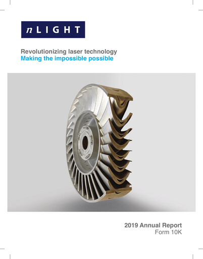 Thumbnail nLIGHT Annual Report 2019