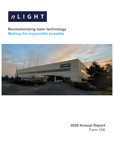 Thumbnail nLIGHT Annual Report 2020