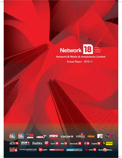 Vorschaubild Network18
 Jahresbericht 2010-2011