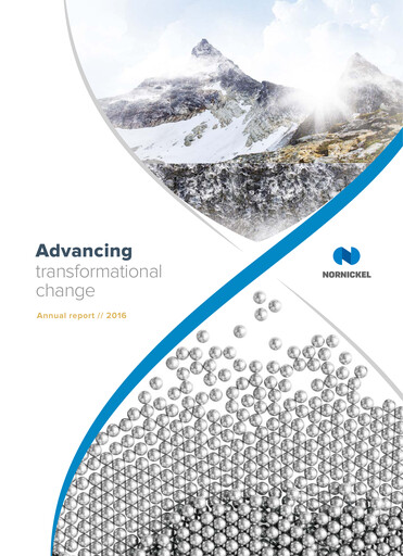Thumbnail Nornickel Annual Report 2016