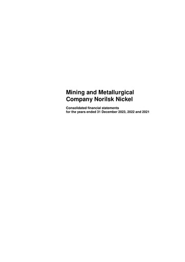 Thumbnail Nornickel Financial Statement 2023
