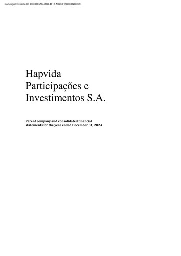 Thumbnail Hapvida Financial Statement 2024