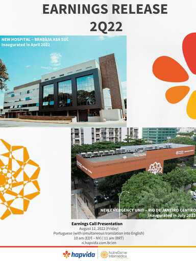 Miniature Hapvida Rapport trimestriel 2022-q2