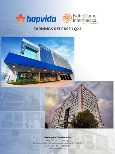 Miniature Hapvida Rapport trimestriel 2023-q1