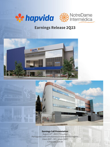 Miniature Hapvida Rapport trimestriel 2023-q2