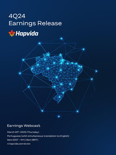 Miniature Hapvida Rapport trimestriel 2024-q4