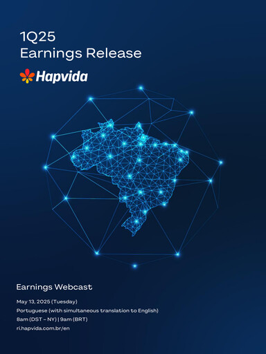 Miniature Hapvida Rapport trimestriel 2025-q1