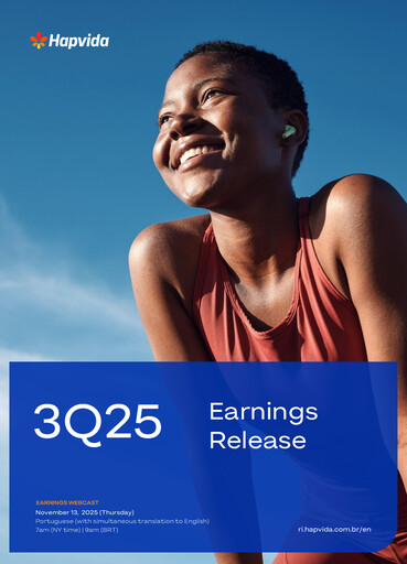 Miniature Hapvida Rapport trimestriel 2025-q3