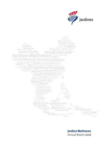 Thumbnail Jardine Matheson Annual Report 2016