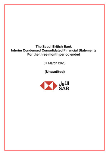 Vorschaubild The Saudi British Bank  Quartalsbericht 2023-q1