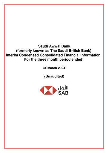 Vorschaubild The Saudi British Bank  Quartalsbericht 2024-q1
