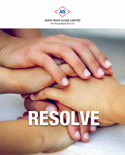 Thumbnail Asahi India Glass Annual Report 2013-2014