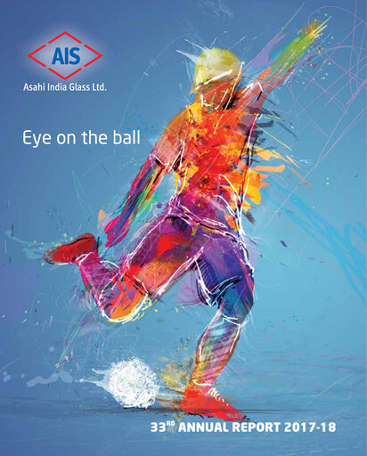 Thumbnail Asahi India Glass Annual Report 2017-2018