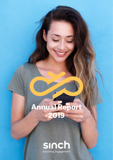 Thumbnail Sinch
 Annual Report 2019