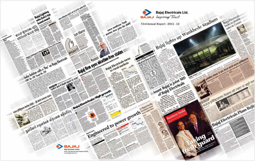 Thumbnail Bajaj Electricals
 Annual Report 2011-2012
