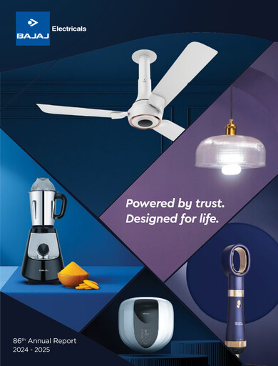 Thumbnail Bajaj Electricals
 Annual Report 2024-2025