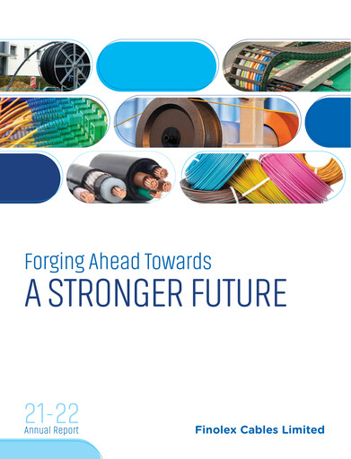 Thumbnail Finolex Cables
 Annual Report 2021-2022