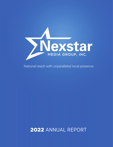 Thumbnail Nexstar Media Group
 Annual Report 2022