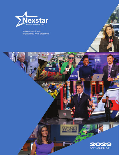 Thumbnail Nexstar Media Group
 Annual Report 2023