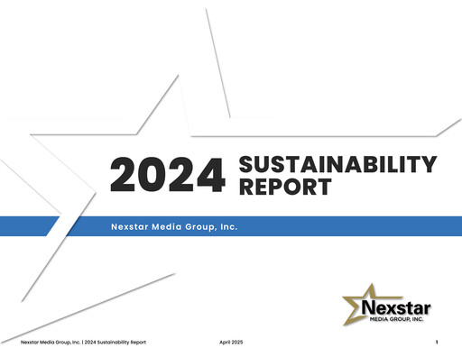 Thumbnail Nexstar Media Group
 Sustainability Report 2024