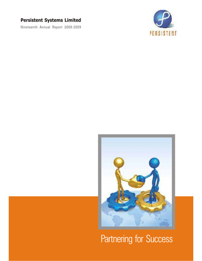 Thumbnail Persistent Systems
 Annual Report 2008-2009