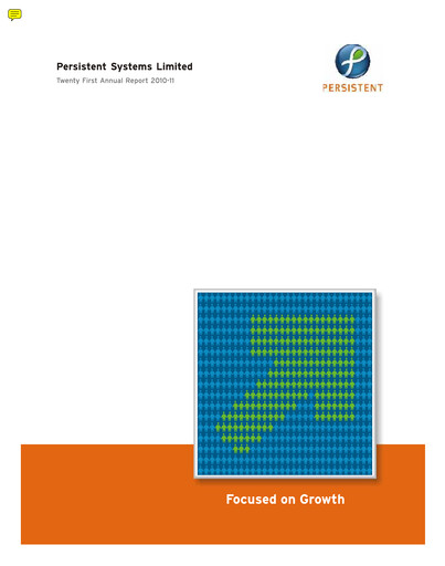 Thumbnail Persistent Systems
 Annual Report 2010-2011