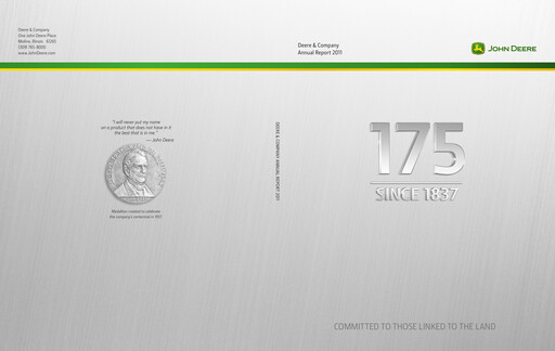 Thumbnail Deere & Company (John Deere) Annual Report 2011