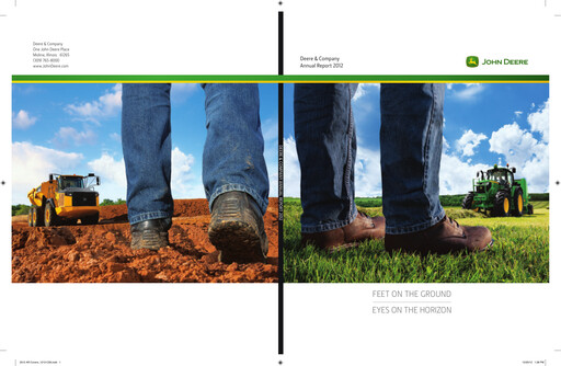 Thumbnail Deere & Company (John Deere) Annual Report 2012