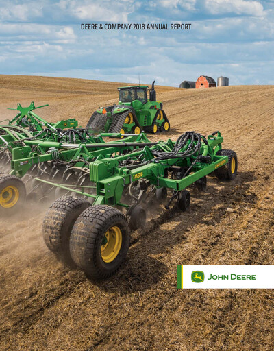 Thumbnail Deere & Company (John Deere) Annual Report 2018