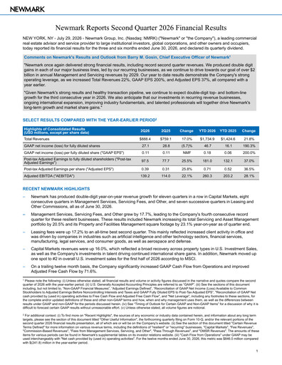 Thumbnail Newmark Quarterly Report 2026-q2