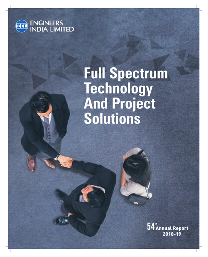 Thumbnail Engineers India
 Annual Report 2018-2019