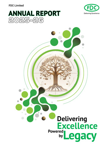 Thumbnail FDC India Annual Report 2025-2026