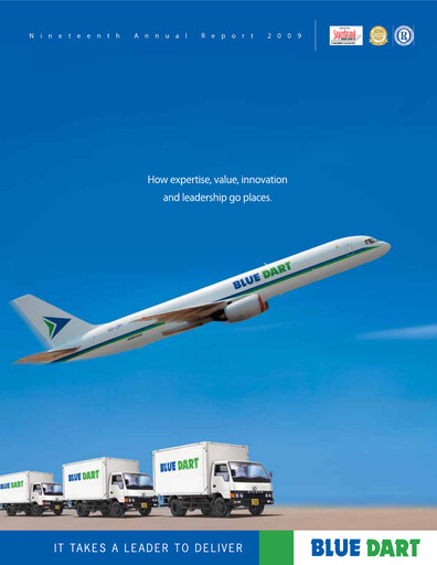 Thumbnail Blue Dart Express
 Annual Report 2009