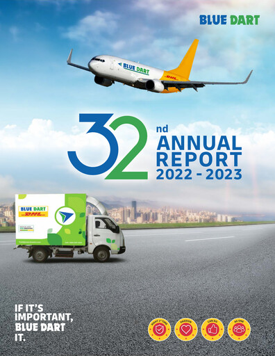 Thumbnail Blue Dart Express
 Annual Report 2022-2023