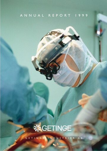 Thumbnail Getinge Annual Report 1999