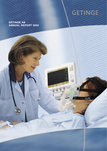 Thumbnail Getinge Annual Report 2005
