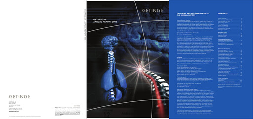 Thumbnail Getinge Annual Report 2006