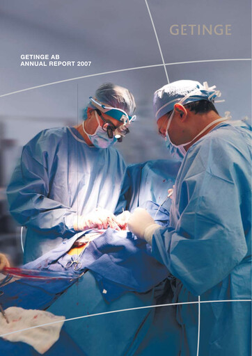 Thumbnail Getinge Annual Report 2007
