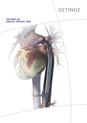 Thumbnail Getinge Annual Report 2008