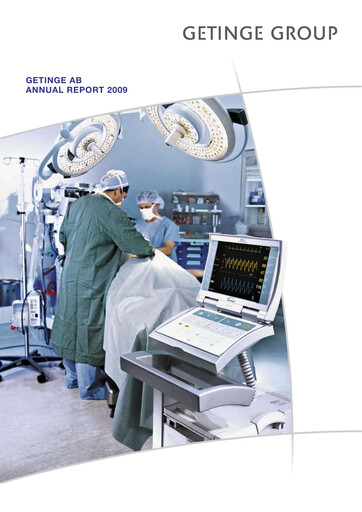 Thumbnail Getinge Annual Report 2009
