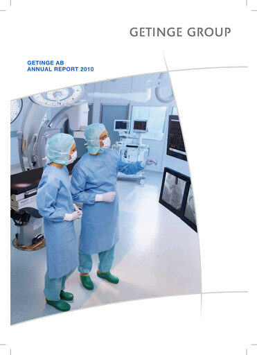 Thumbnail Getinge Annual Report 2010