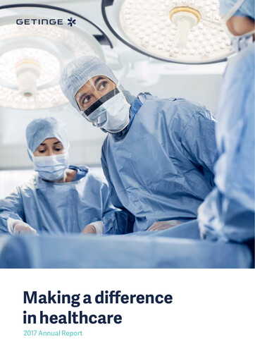 Thumbnail Getinge Annual Report 2017