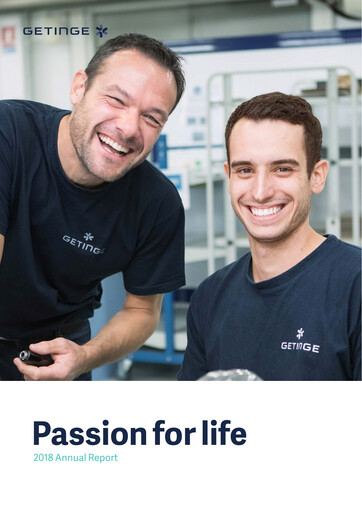 Thumbnail Getinge Annual Report 2018