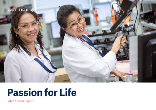 Thumbnail Getinge Annual Report 2022