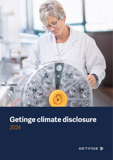 Miniature Getinge Rapport ESG 2024