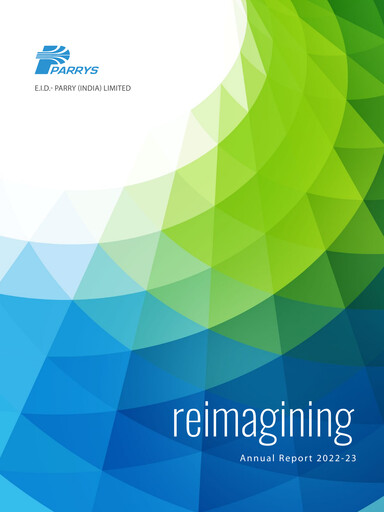 Miniature East India Distilleries Parry Rapport annuel 2022-2023