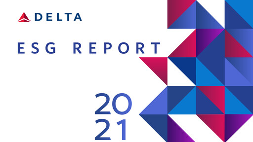 Thumbnail Delta Air Lines ESG Report 2021