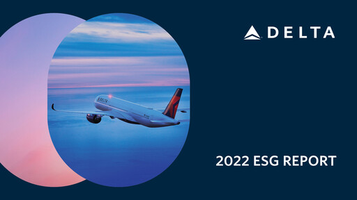 Thumbnail Delta Air Lines ESG Report 2022