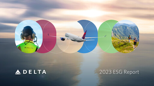 Thumbnail Delta Air Lines ESG Report 2023