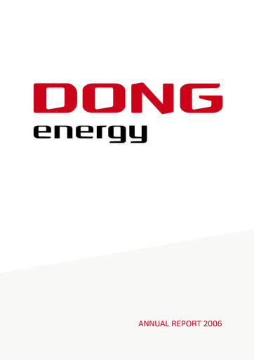 Thumbnail Ørsted Annual Report 2006